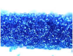 TOHO 15/0 0003B Transparent Dark Aquamarine / Прозрачный тёмный аквамарин