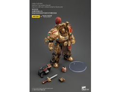 Легио Кустодес - Терминатор-Аквилон (Warhammer Horus Heresy) - КОЛЛЕКЦИОННАЯ ФИГУРКА 1/18  Legio Custodes Aquilon Terminator with twin-linked Adrathic Destructor (JT00751) - JOYTOY