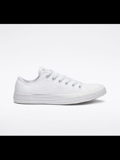 Кеды Converse All Star Mono White Белые низкие 1U647 фото