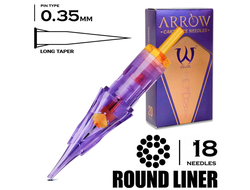 18 RLLT/0.35 - Round Liner Long Taper - AVA Arrow