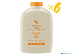 Алоэ Гель С Персиком 6 штук