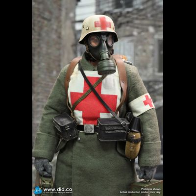 ПРЕДЗАКАЗ - Немецкий военный медик - Коллекционная ФИГУРКА 1/6 WWII German WH Medic Officer Candidate, Unterazt – Gr?ger (D80183) - DID ?ЦЕНА: 27900 РУБ.?