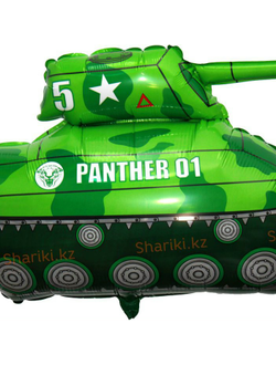 Шар фольга танк