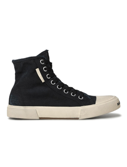 Кеды Balenciaga Paris High Top Black Canvas