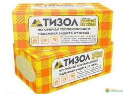 Утеплитель ТИЗОЛ EURO-БЛОК 1000х600х50 мм (13 шт; 0,36 куб.м.)