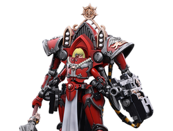 Сестра Битвы Ордена Кровавой Розы Парагон Мереваль (Warhammer 40k) - КОЛЛЕКЦИОННАЯ ФИГУРКА 1/18 Adepta Sororitas Paragon Warsuit Sister Merewal (JT4508) - JOYTOY