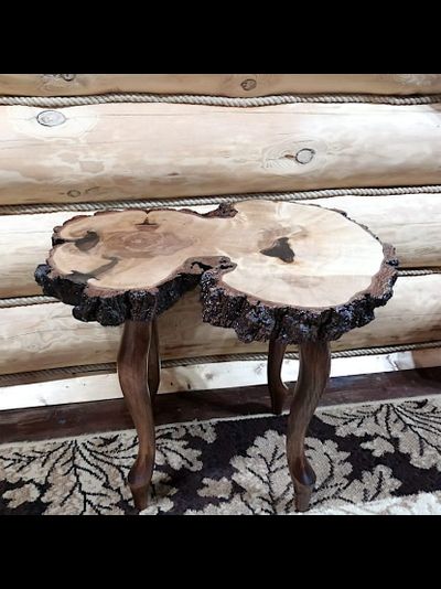 стол из капа берёзы