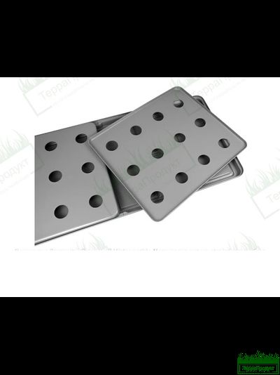 Крышка (1 шт.) для 1/2 гидропонного поддона 1250x550 (12 отверстий ⌀ 55 мм)