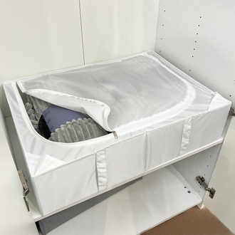 Короб для хранения с замком, белый