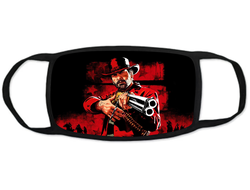 Тканевые защитные маски на лицо  RED DEAD REDEMPTION 2,РЕД ДЕАД РЕДЕМПТИОН 2