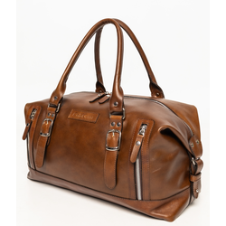 Кожаная дорожная сумка Ravenna Premium brown (арт. 4047-63)