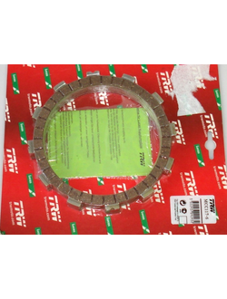 Фрикционные диски комплект TRW MCC117-6 для мотоциклов Honda CBR - F 600, CB 400, CBR 400, CBX 550