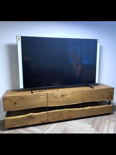 тумба под телевизор, мебель из слэба, стол из слэба, лофт-мебель, лофт-стиль, спил, слэб, массив