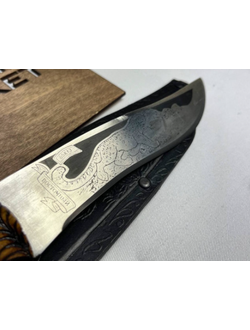 Нож Кизляр жженая ручка 65*13