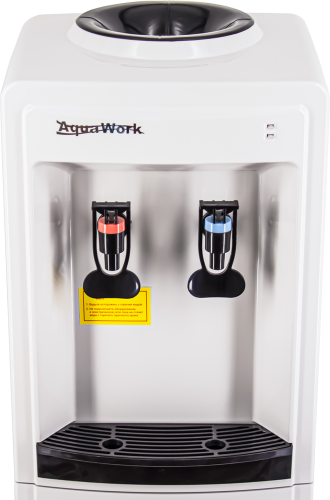 Кулер для воды Aqua Work 0.8-LKR бело-черный с нагревом без охлаждения