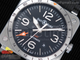 BR 03-93 GMT SS Black dial