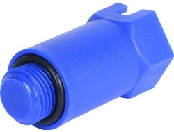 Заглушка (пробка) сантехническая STOUT 1/2", синяя арт. SFA-0035-100012
