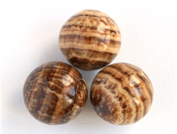 Шар Арагонит полосчатый