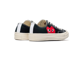 Кеды Converse X Comme Des Garçons Play Chuck 70 Low Top черные низкие