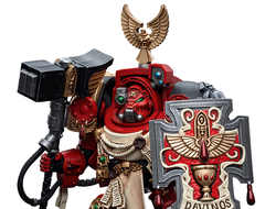 Терминатор Кровавых Ангелов (Warhammer 40k) - КОЛЛЕКЦИОННАЯ ФИГУРКА 1/18 Blood Angels Assault Terminators Brother Davinos (JT5536) - JOYTOY