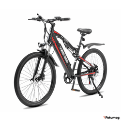 Электровелосипед WHITE SIBERIA CAMRY X 500W матовый черный