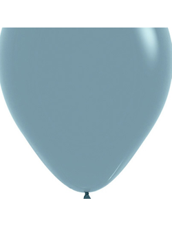 Шар ретро голубой пастель  12 дюймов