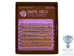 Ресницы с блестками NEICHA Rapid Deco Silver MINI 6 линий