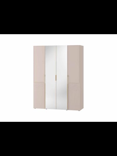 Шкаф четырехдверный с зеркалом Флоренция 904.14