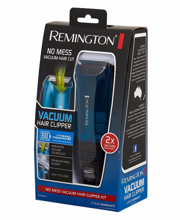 Машинка для стрижки REMINGTON VACUUM HAIR CLIPPER.