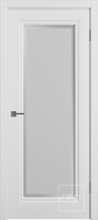 Дверь ПО Quadro 1 white fresco art cloud