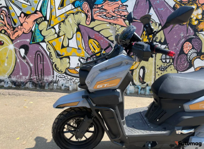 Электрический скутер Тур-Эндуро GT Tank  3000 серый