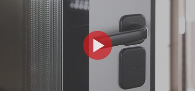 Стальная дверь   Снегирь с окном (терморазрыв 3к). Заказная модель.