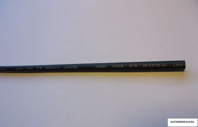 Кембрик термоусадочный клеевой REXANT 3.0/1.0мм (1м черный)