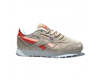 Женские кроссовки Reebok classic замшевые розовые
