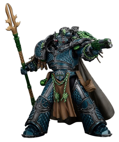 Альфарий, примарх Альфа-легиона (Warhammer Horus Heresy) - КОЛЛЕКЦИОННАЯ ФИГУРКА 1/18 Alpha Legion Alpharius Primarch of XXth Legion (JT01086) - JOYTOY