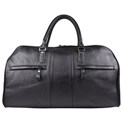 Кожаная дорожная сумка Campelli black (арт. 4014-01)