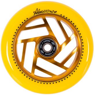 Купить колесо Tech Team Aloe (Yellow) 110 для трюковых самокатов в Иркутске