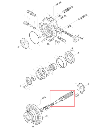 135286 Вал   Doosan