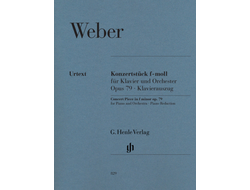 Weber: Concert Piece in f minor op. 79 for Piano and Orchestra