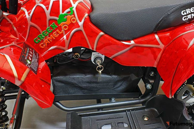 Квадроцикл GreenCamel Гоби K21 (30 Ah 36V 800W R6 Цепь) Красный паук