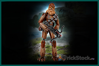 # 75530 Сборная Фигура «Чубакка» / “Chewbacca” Buildable Action Figure (2017)