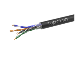 Витая пара SUPRLAN Median UTP 4x2xAWG24 Cat.5e Cu внешняя прокладка