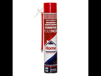 Утеплитель напыляемый полиуретановый POLYNOR HOME 890мл
