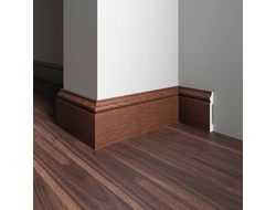 Напольный плинтус Decor-Dizayn 005-82SH, влагостойкий, ударопрочный, 2,4 метра