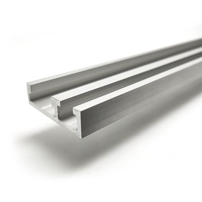 T-track профиль с двумя пазами 19.2 мм и 8.6 мм AL-T45 (0.1 м) от 0.1 до 3 метров