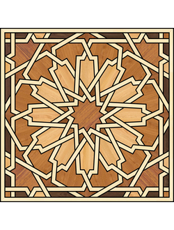 Паркетные розетки, бордюры