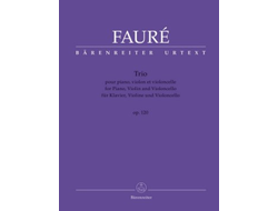 Fauré, Gabriel Urbain Trio op.120 für Violine, Violoncello und Klavier Stimmen