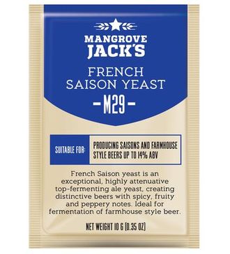 Дрожжи Mangrove Jack's French Saison M29, 10 г