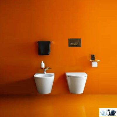 Инсталляция для унитаза Creavit GR5003.01 с кнопкой Ore GP3007.00 бронза матовая