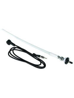 Антенна AM/FM Boss Audio MRANT12W 50см прорезиненная белая